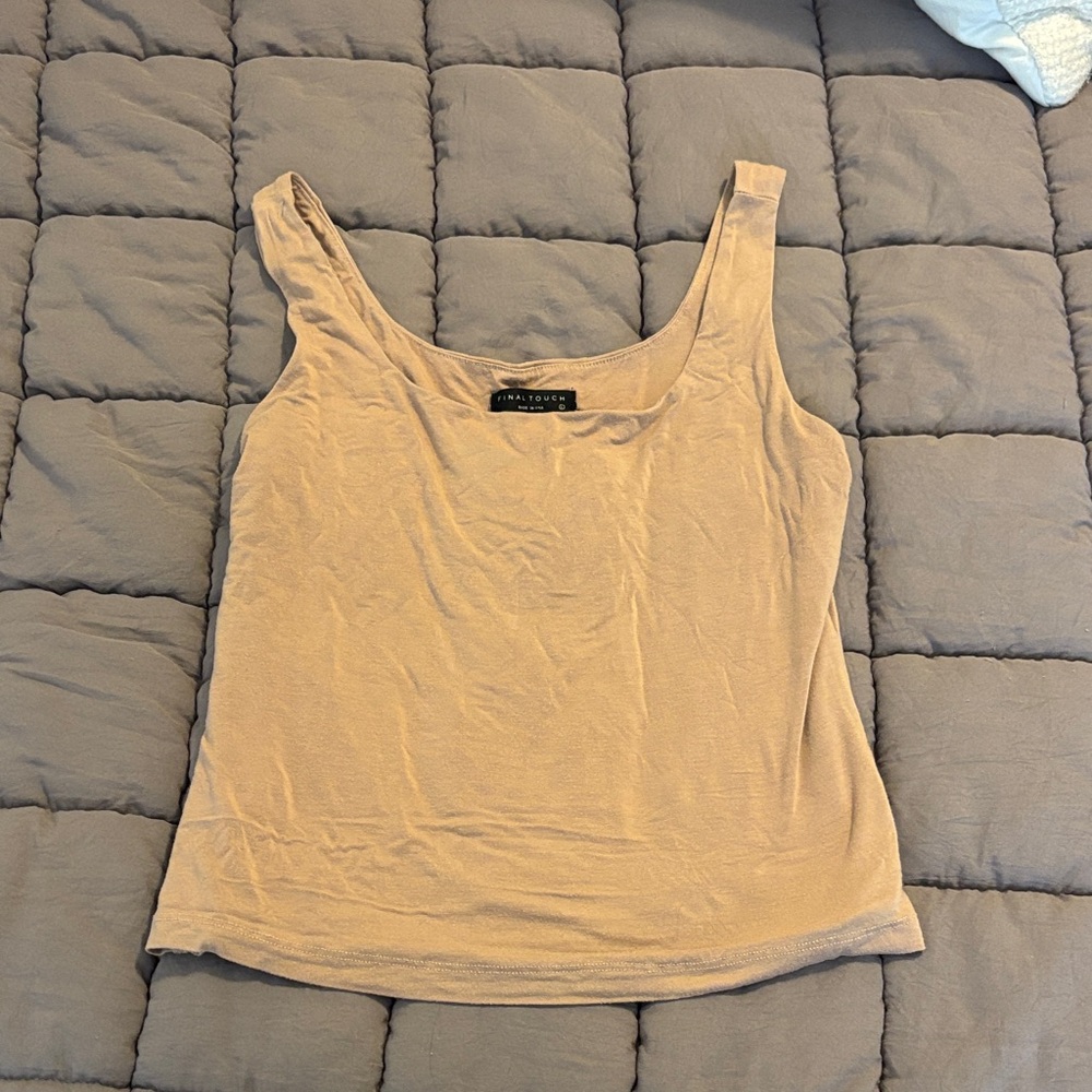 Final Touch Camel Camisole